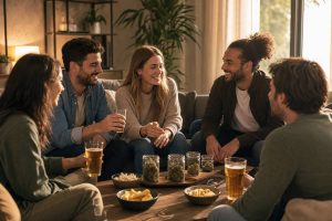 Cómo organizar una tarde entre amigos con CBD: qué producto elegir